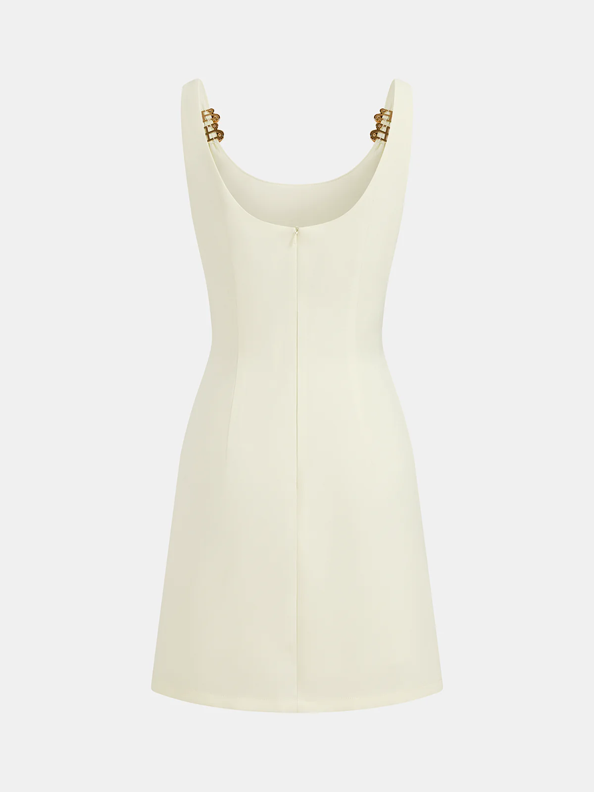 Ring Detail Strappy Bodycon Mini Dress - Image 3