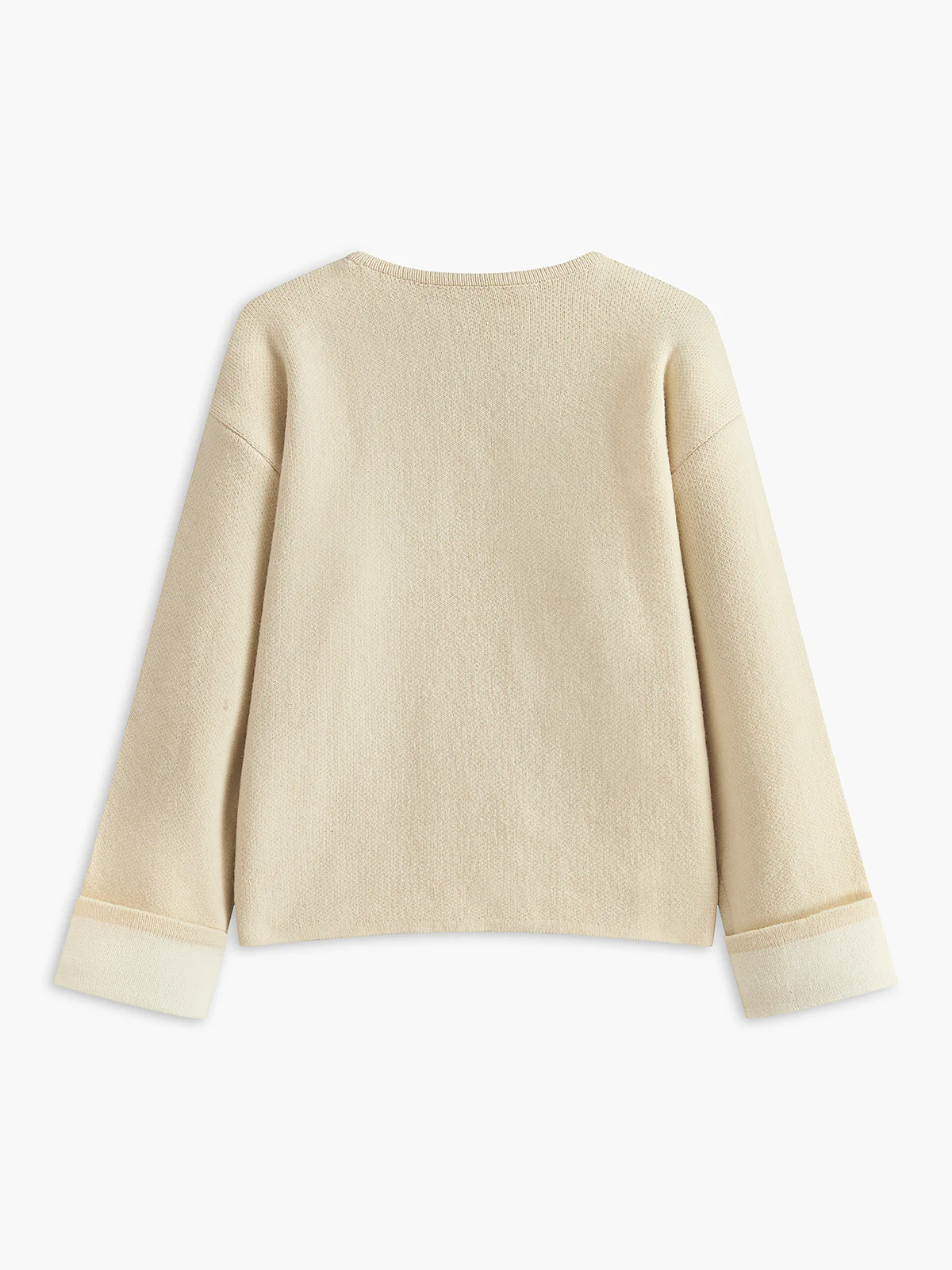 Romance Button Draped Cardigan - Image 4