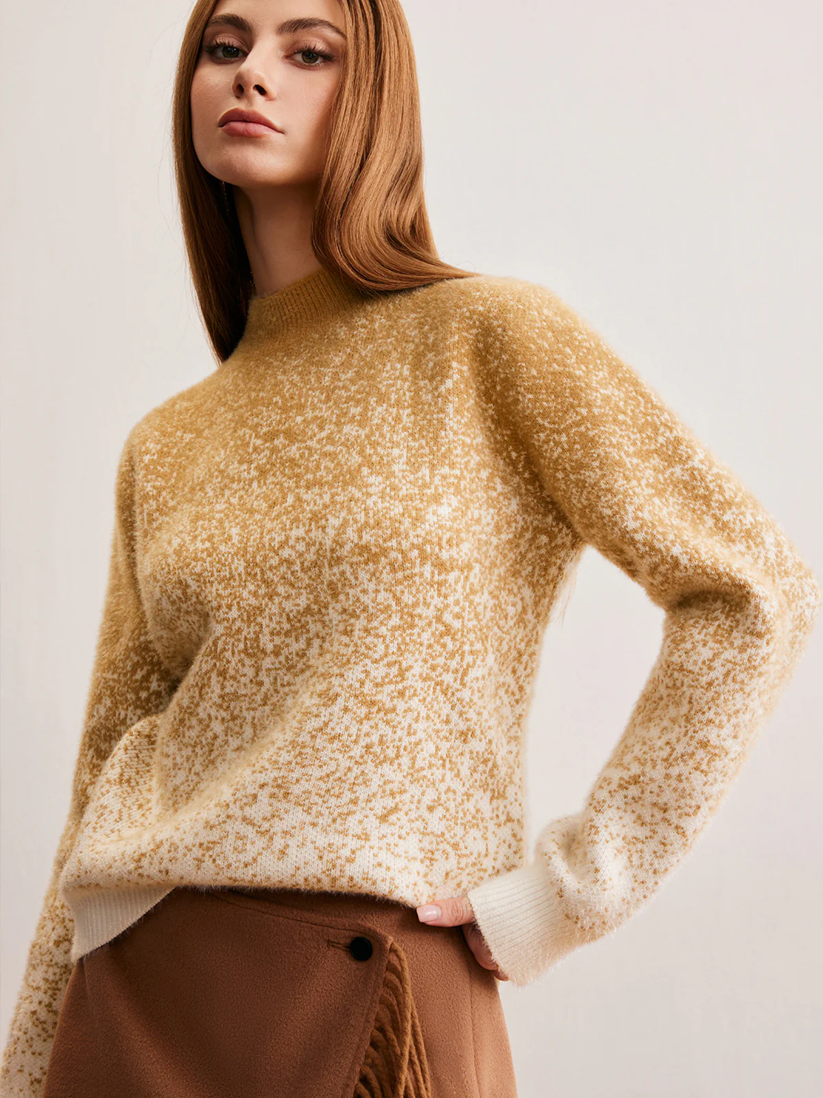 Romance Cashmere Gradient Sweater - Image 2
