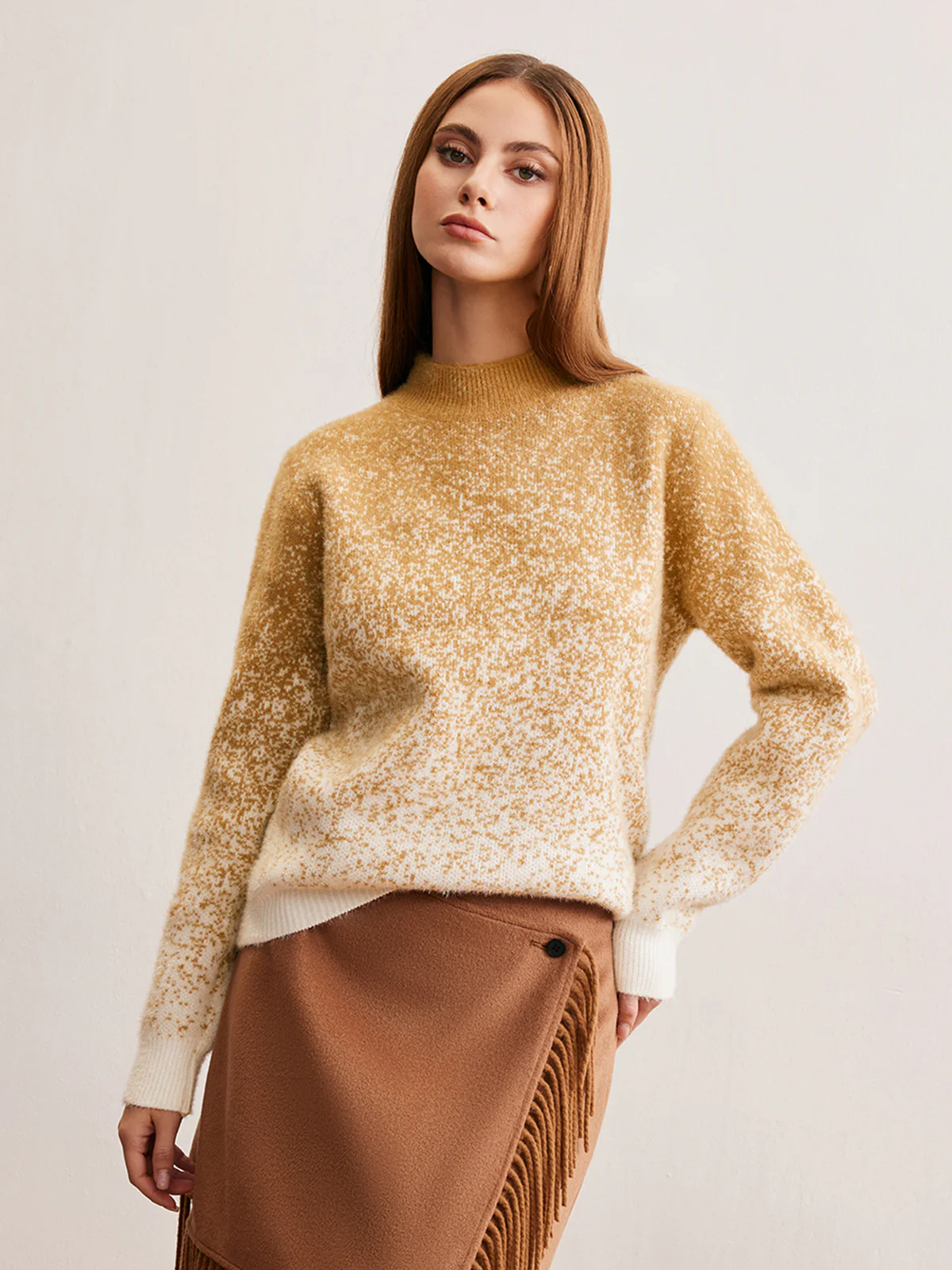 Romance Cashmere Gradient Sweater - Image 3