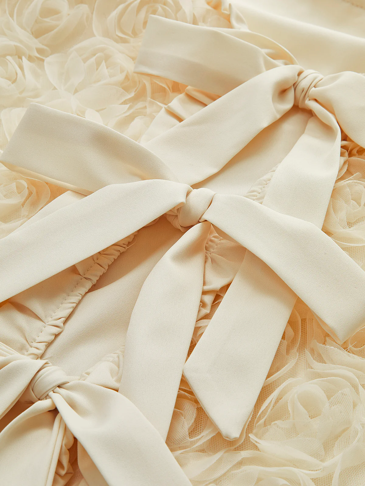 Romance Tie Front Rosette Jacket - Image 3