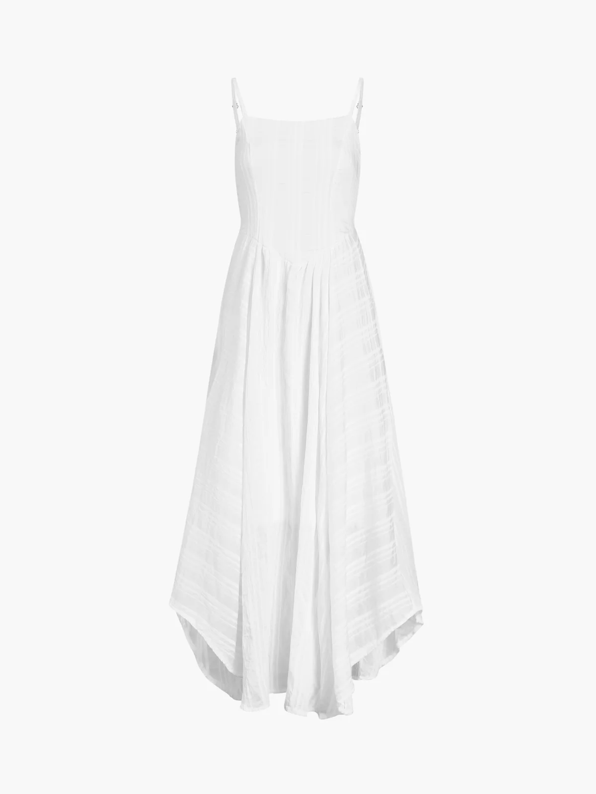 Romantic Cotton Long Cami Dress - Image 3