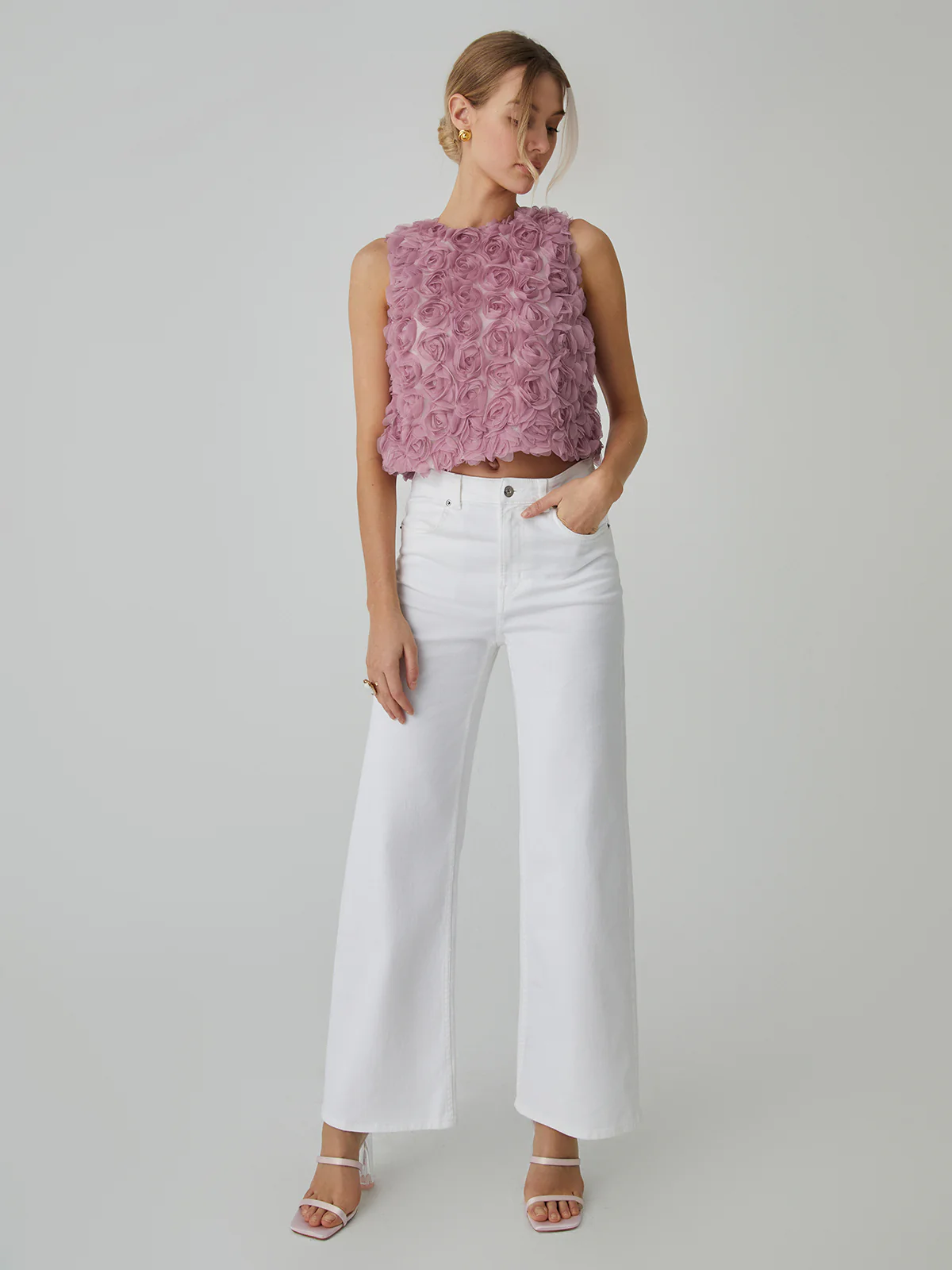 Romantic Multi Floral Blouse - Image 2