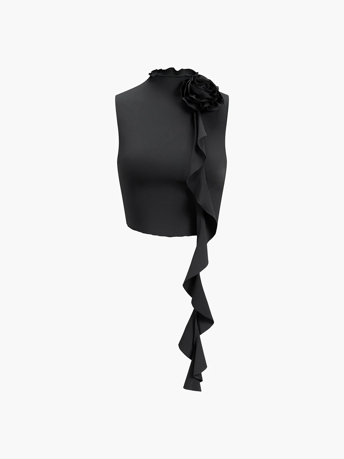 Rosette Ruffle Two Piece Skirt Set - Image 2