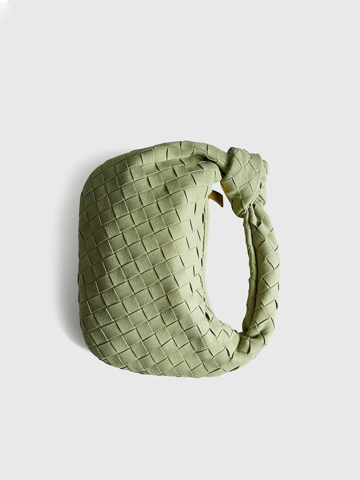 Rounded Woven Knotted Bag - Image 2