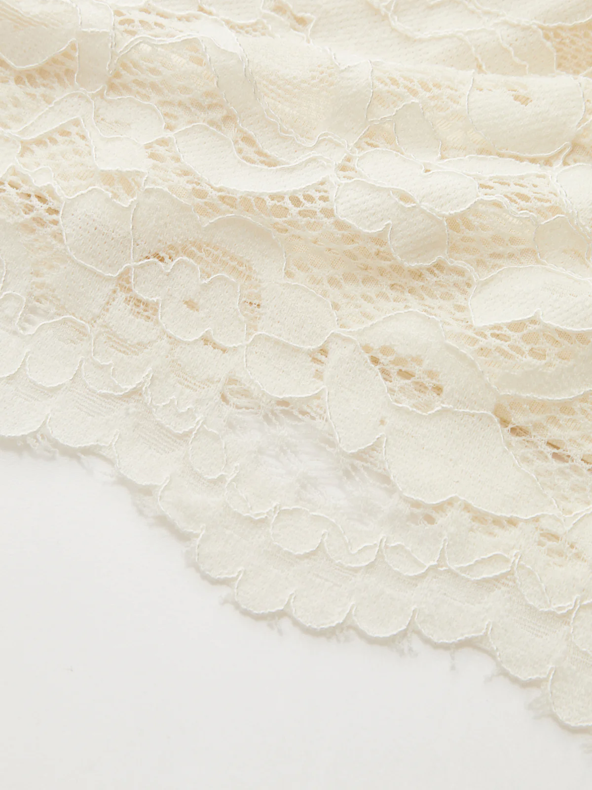 Ruched High Neck Lace Sleeveless Blouse - Image 4