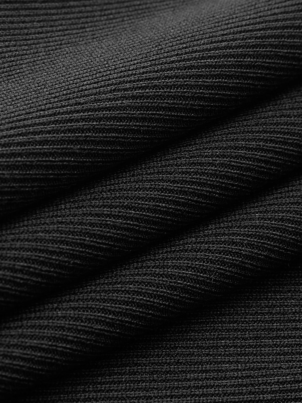 Ruffle Slim Knit Long Dress - Image 6