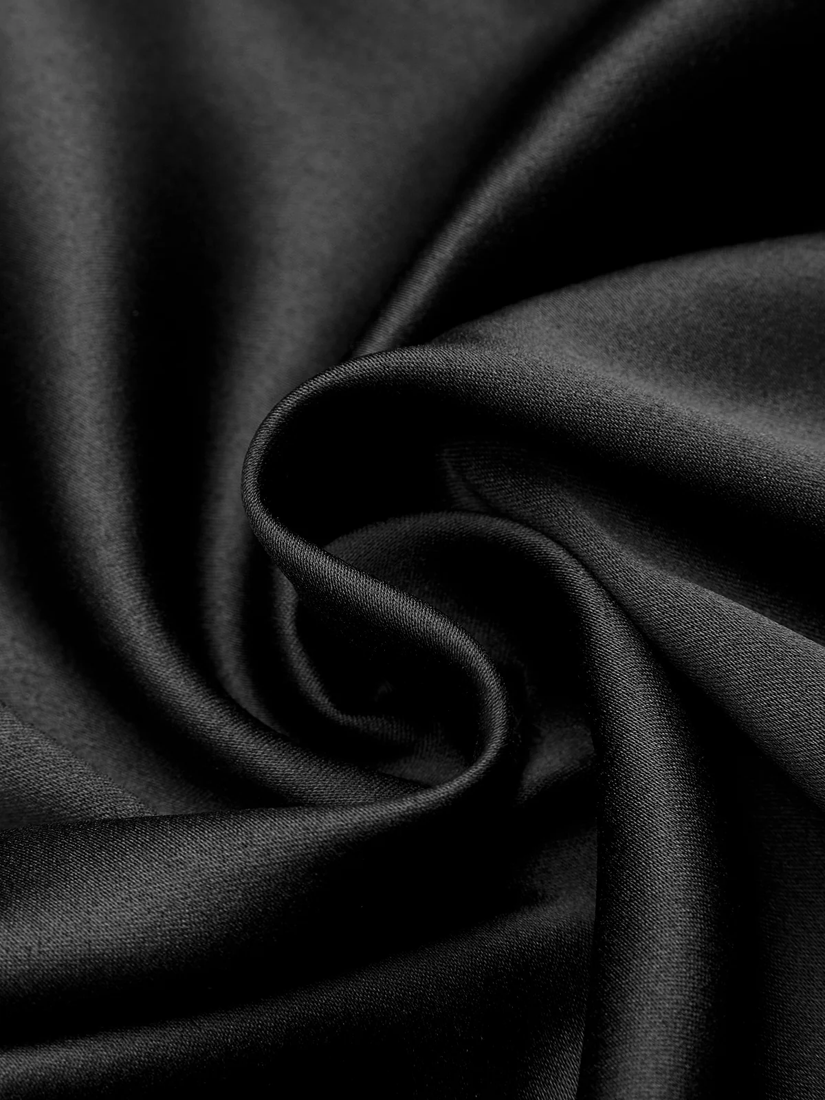 Satin Collared Lantern-Sleeve Blouse - Image 4
