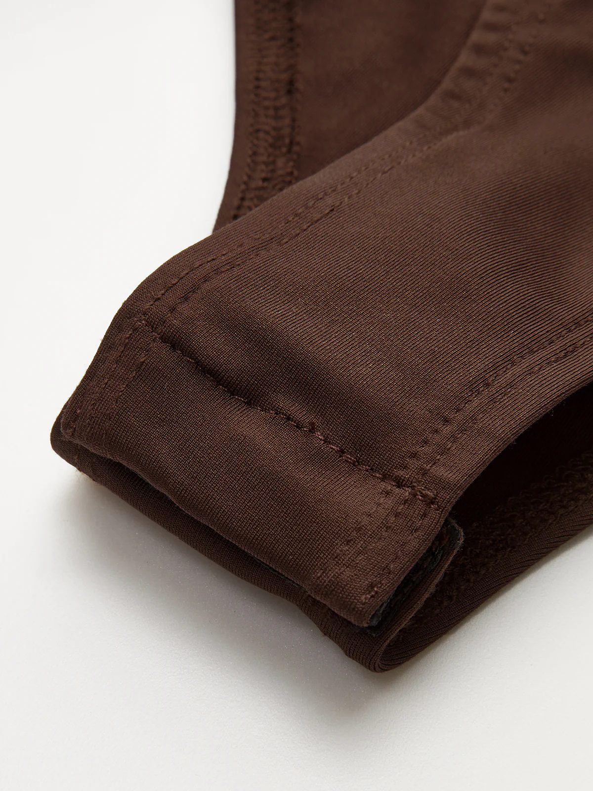 Satin Collared Long Sleeve Bodysuit - Image 6