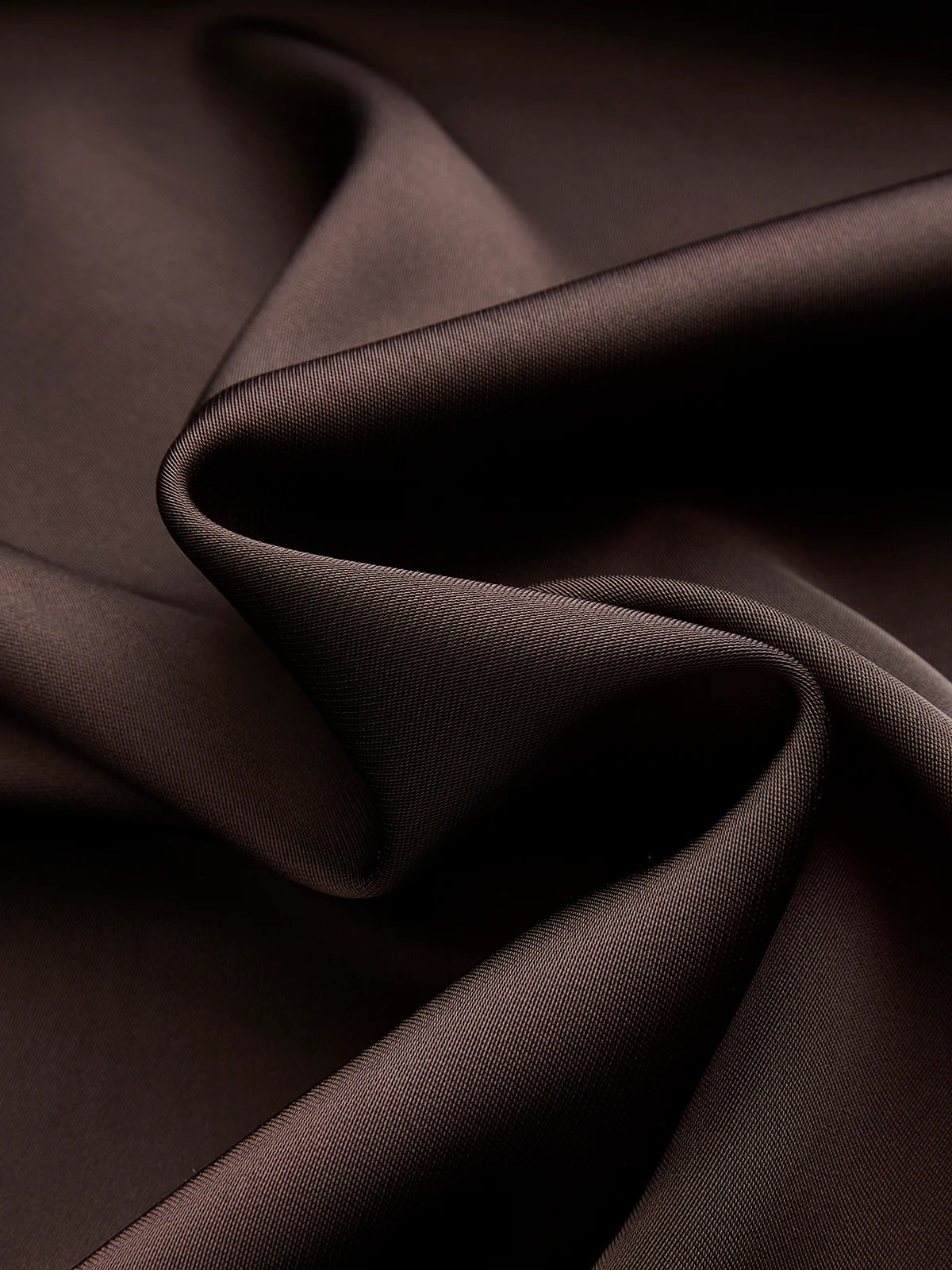 Satin Cowl-Neck Long Sleeve Mini Dress - Image 3