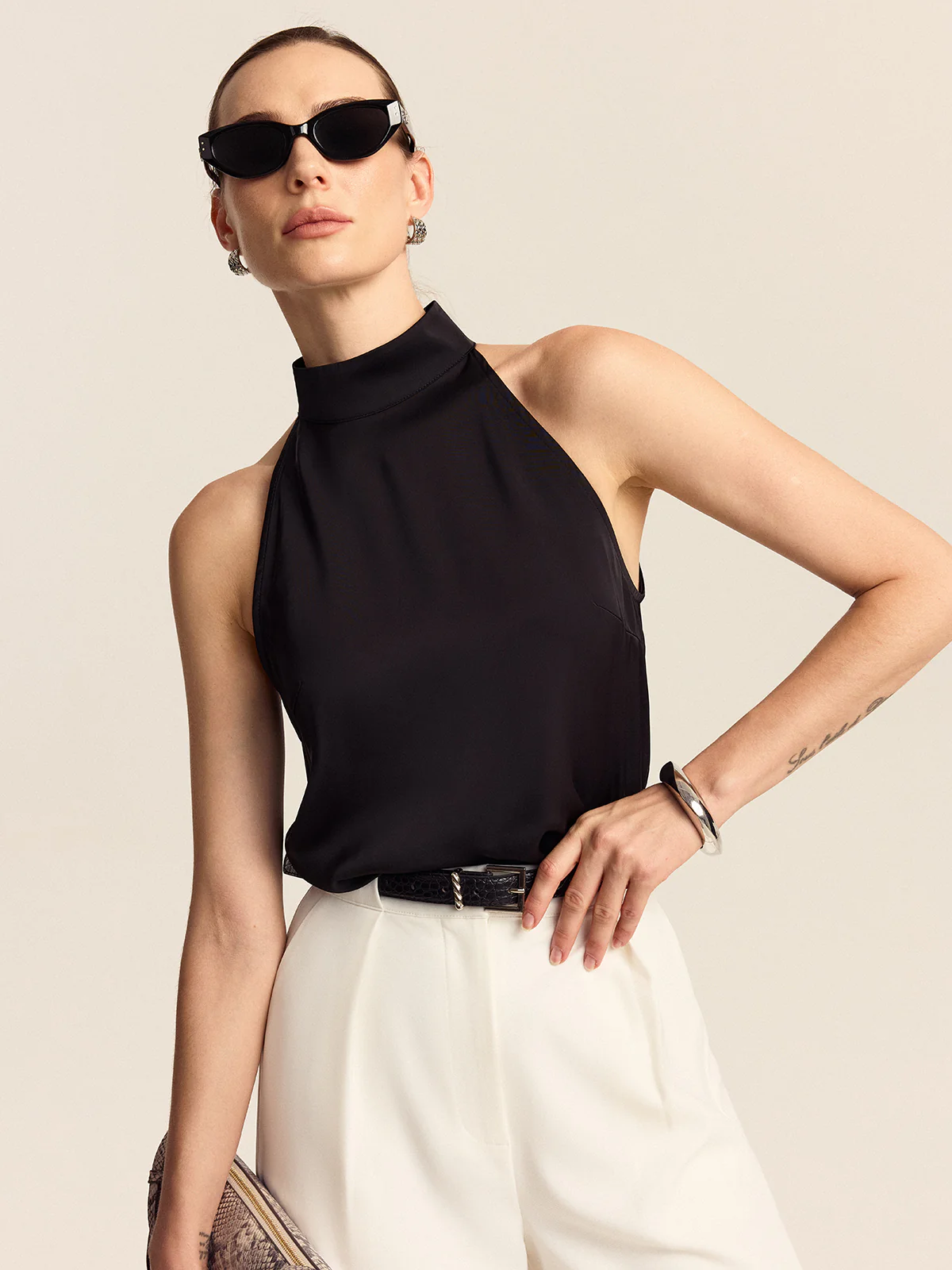 Satin Halter Top - Image 5