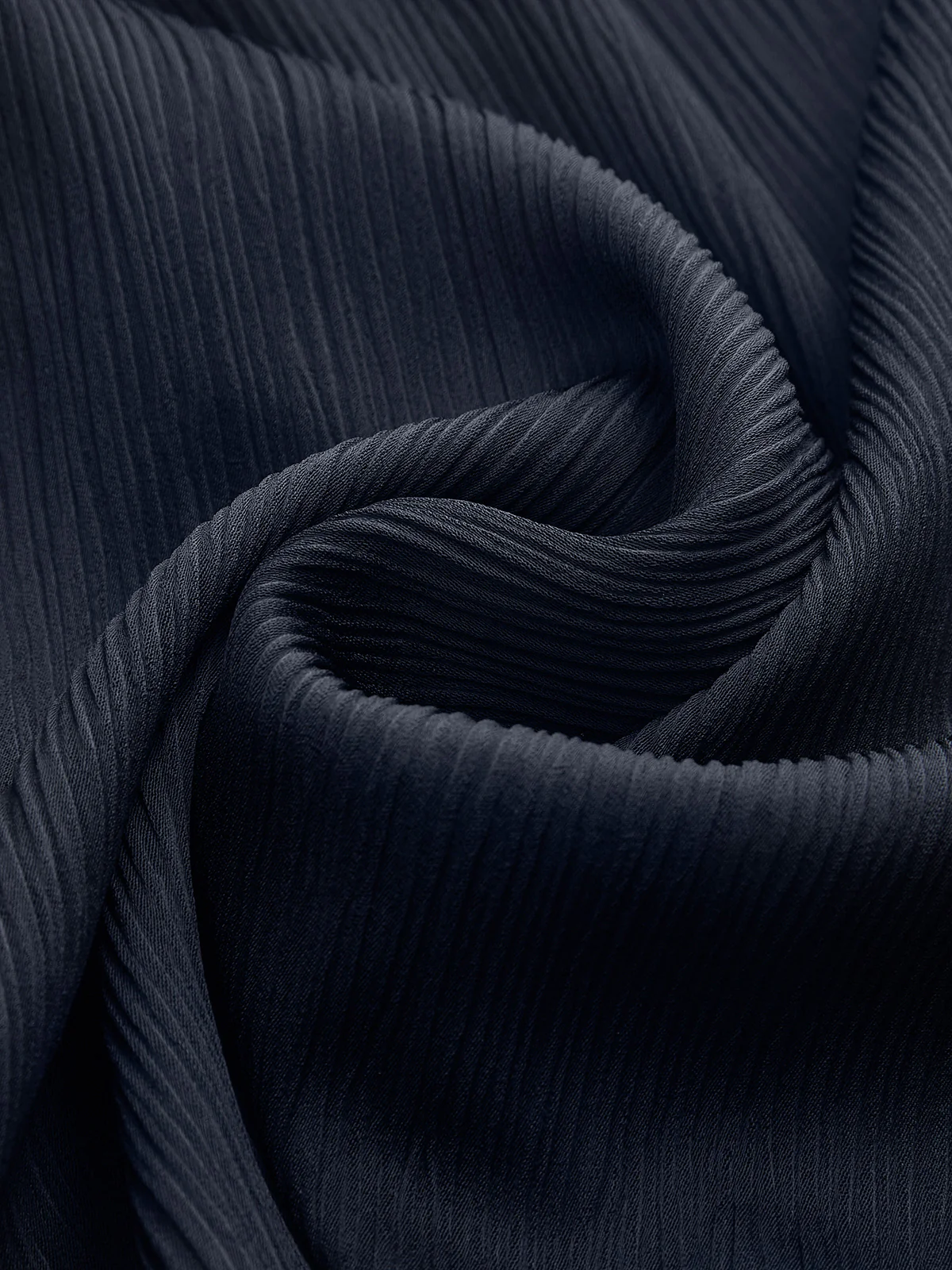 Satin Paperbag Waist Wide Leg Pants - Image 3