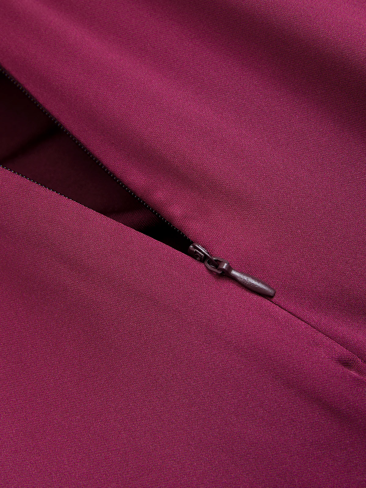 Satin Pleated Wide-Leg Pants - Image 4