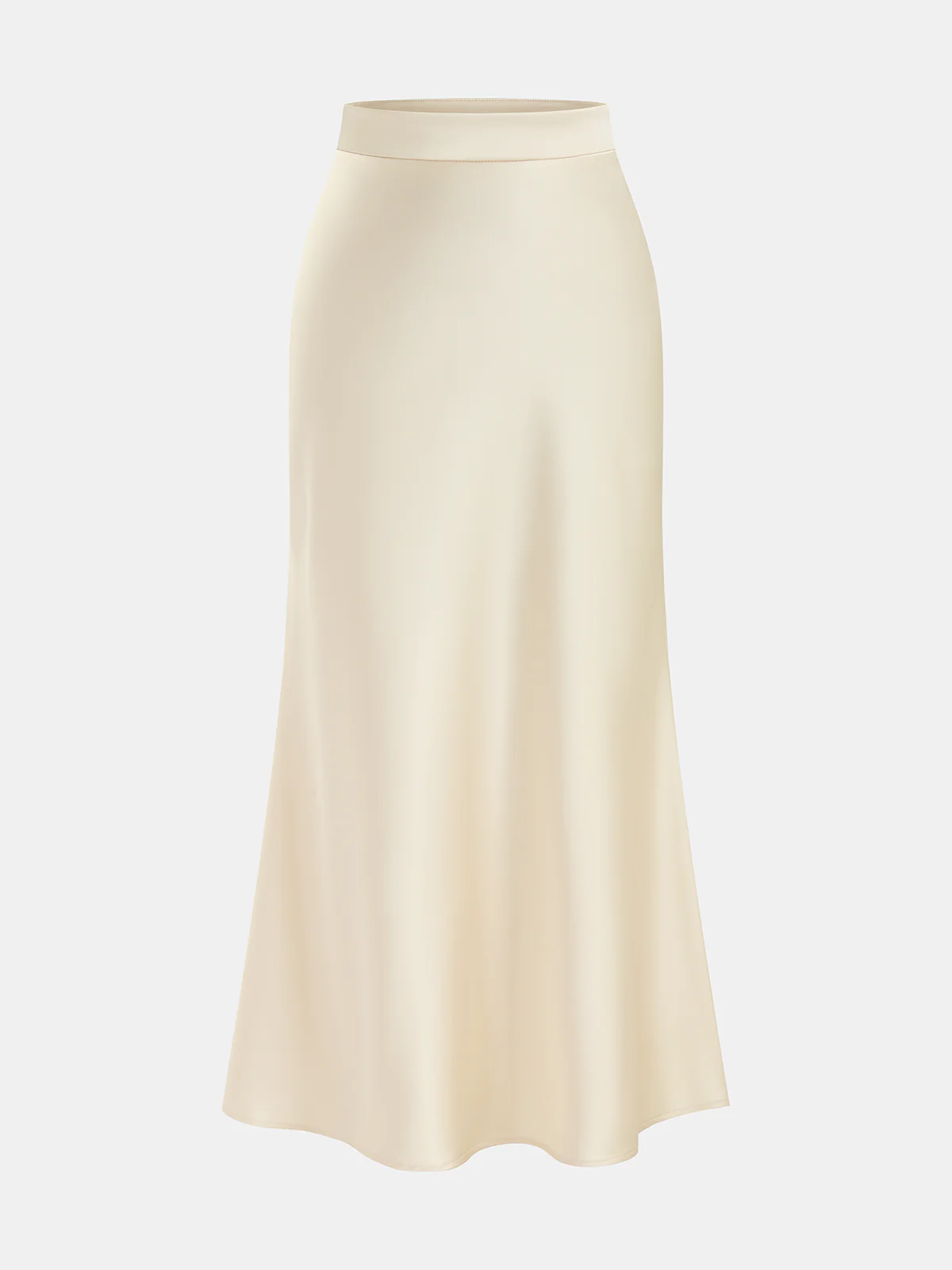 Satin Ruched Top & Midi Skirt Set - Image 4