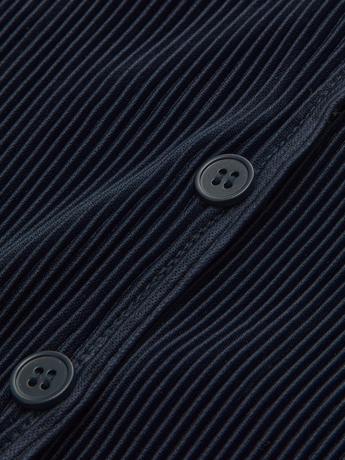 Satin Solid V-Neck Pants Set - Image 4