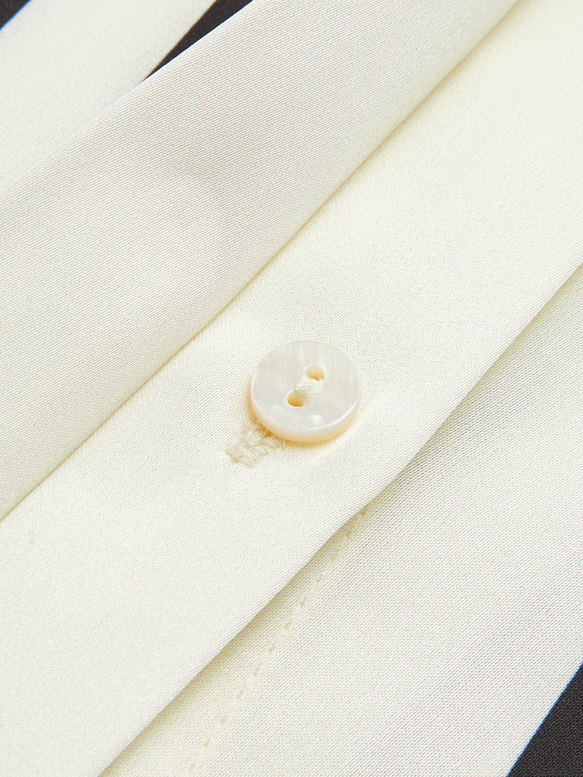 Satin Striped Button Cozy Blouse - Image 7