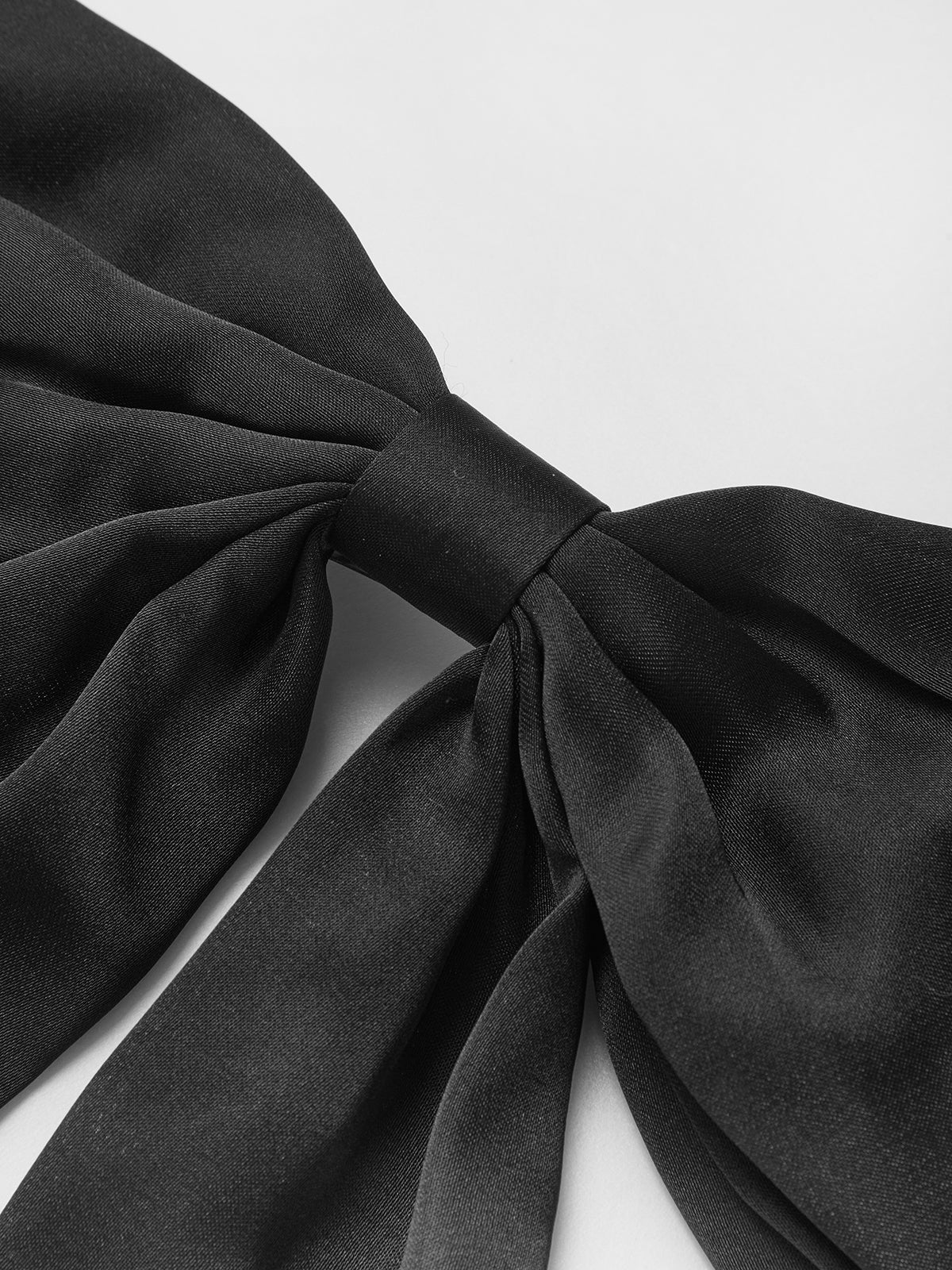 Satin Three-Dimensional Bow Hair Claw - Image 2