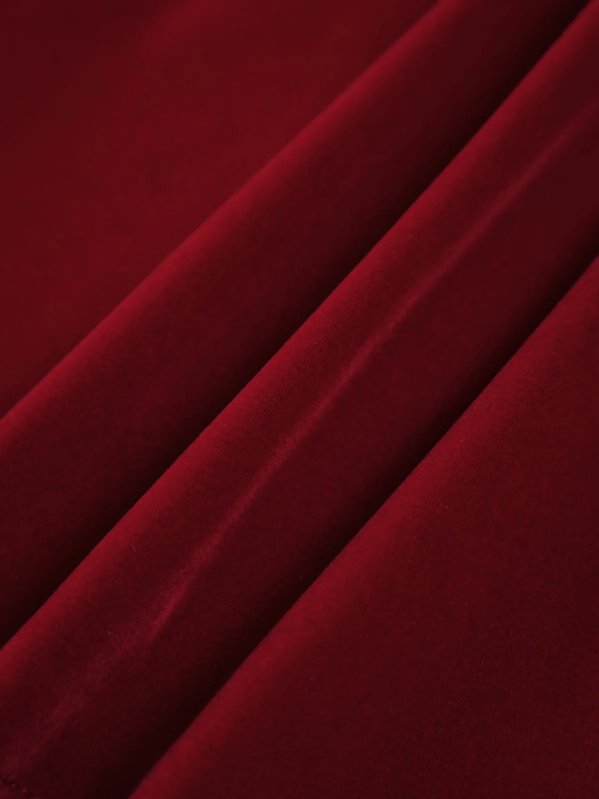 Satin Velvet Strapless Short Dress - Image 4
