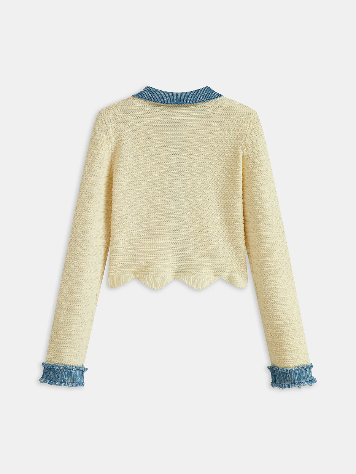 Scallop Edge Cardigan - Image 2