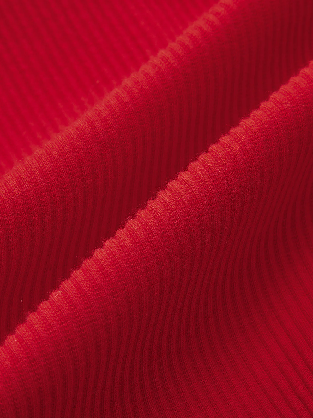 Scalloped Sleeve Button Ribbed Knit Mini Dress - Image 5