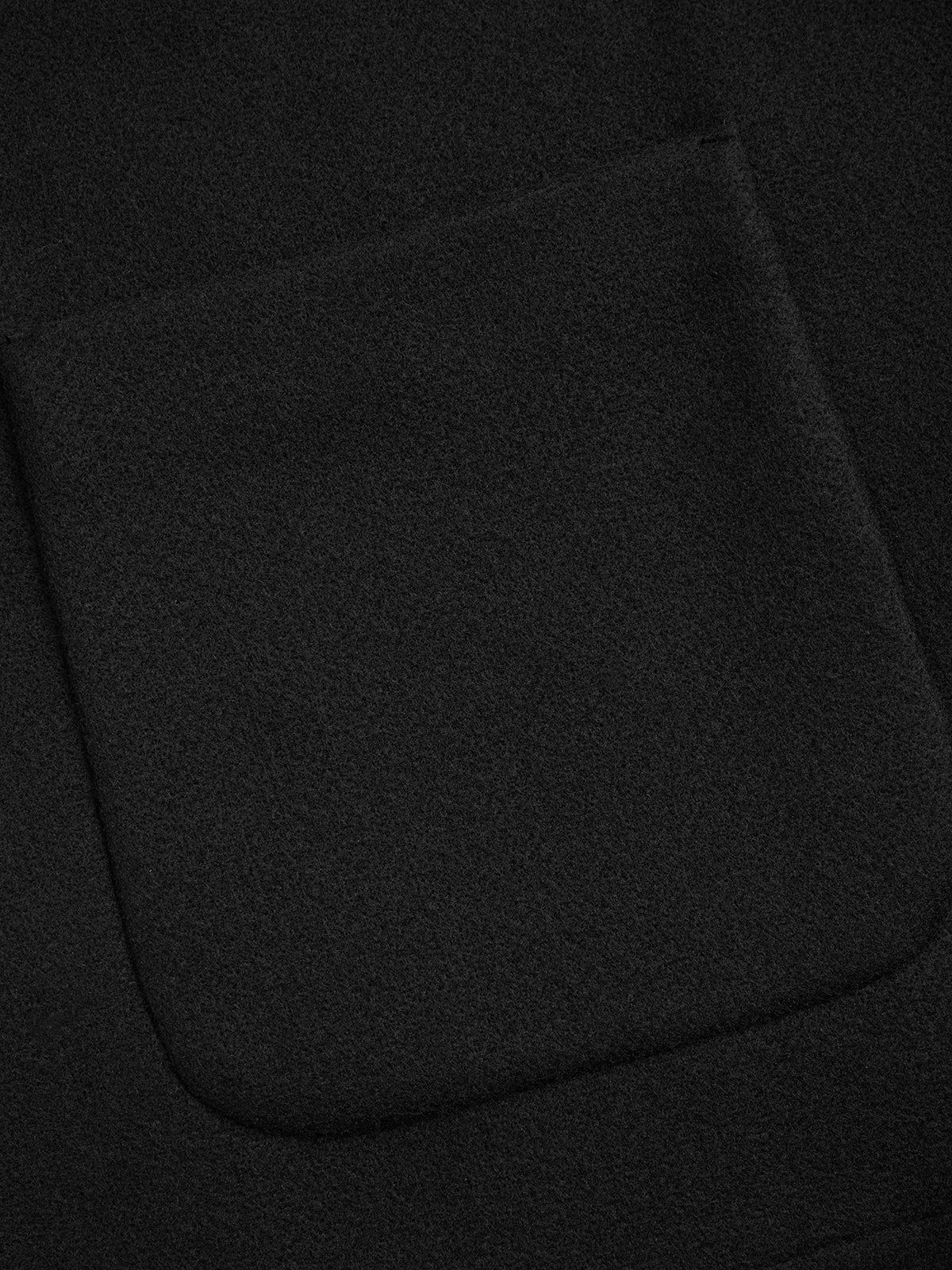 Scarf-Accented Wool Jacket - Image 4