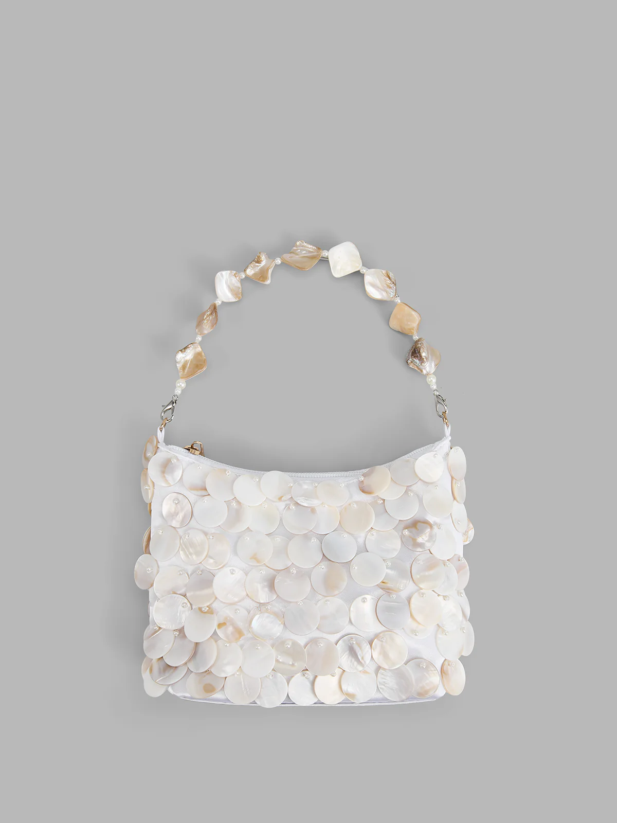 Seashell Embellished Shoulder Bag - Image 2