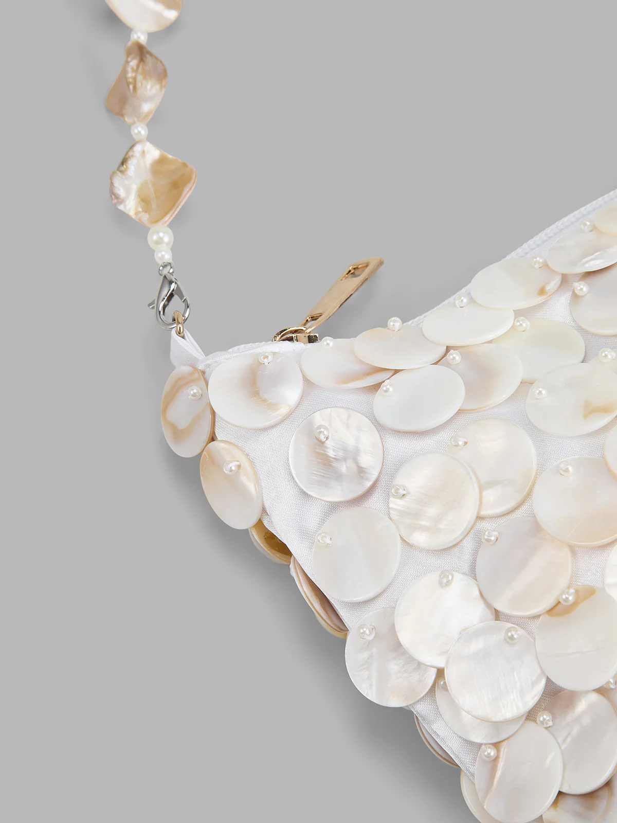 Seashell Embellished Shoulder Bag - Image 3