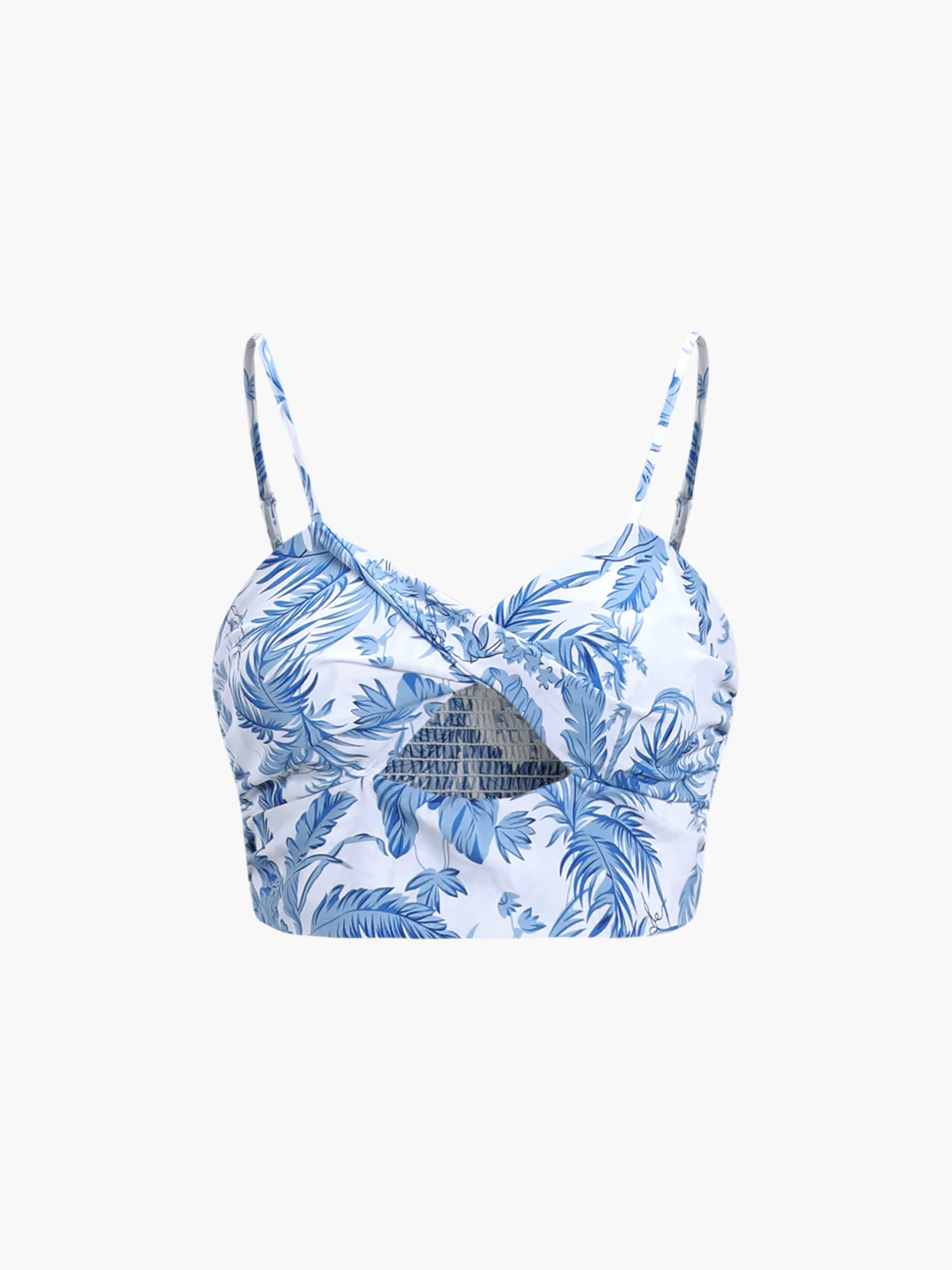 Seaside Joy Print Twist Detail Skirt Set - Image 2