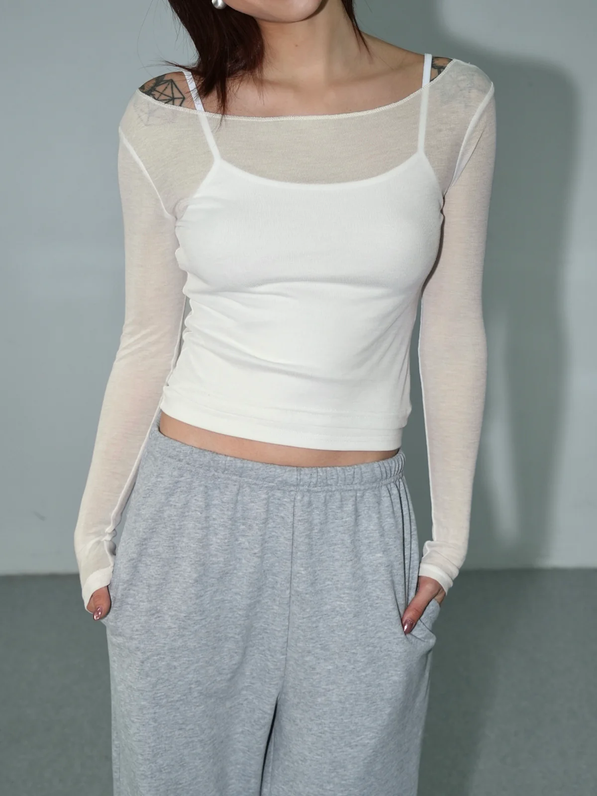 See Through Cover Up Shirt - Image 3