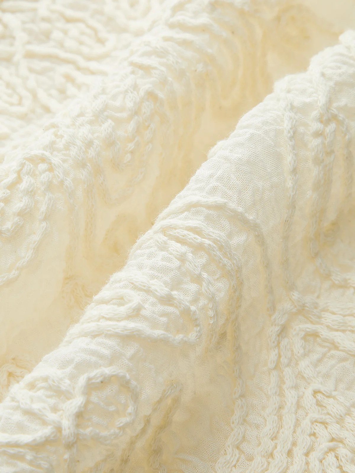 Semi-Sheer Crochet Lace Floral Detail Tank Top - Image 3