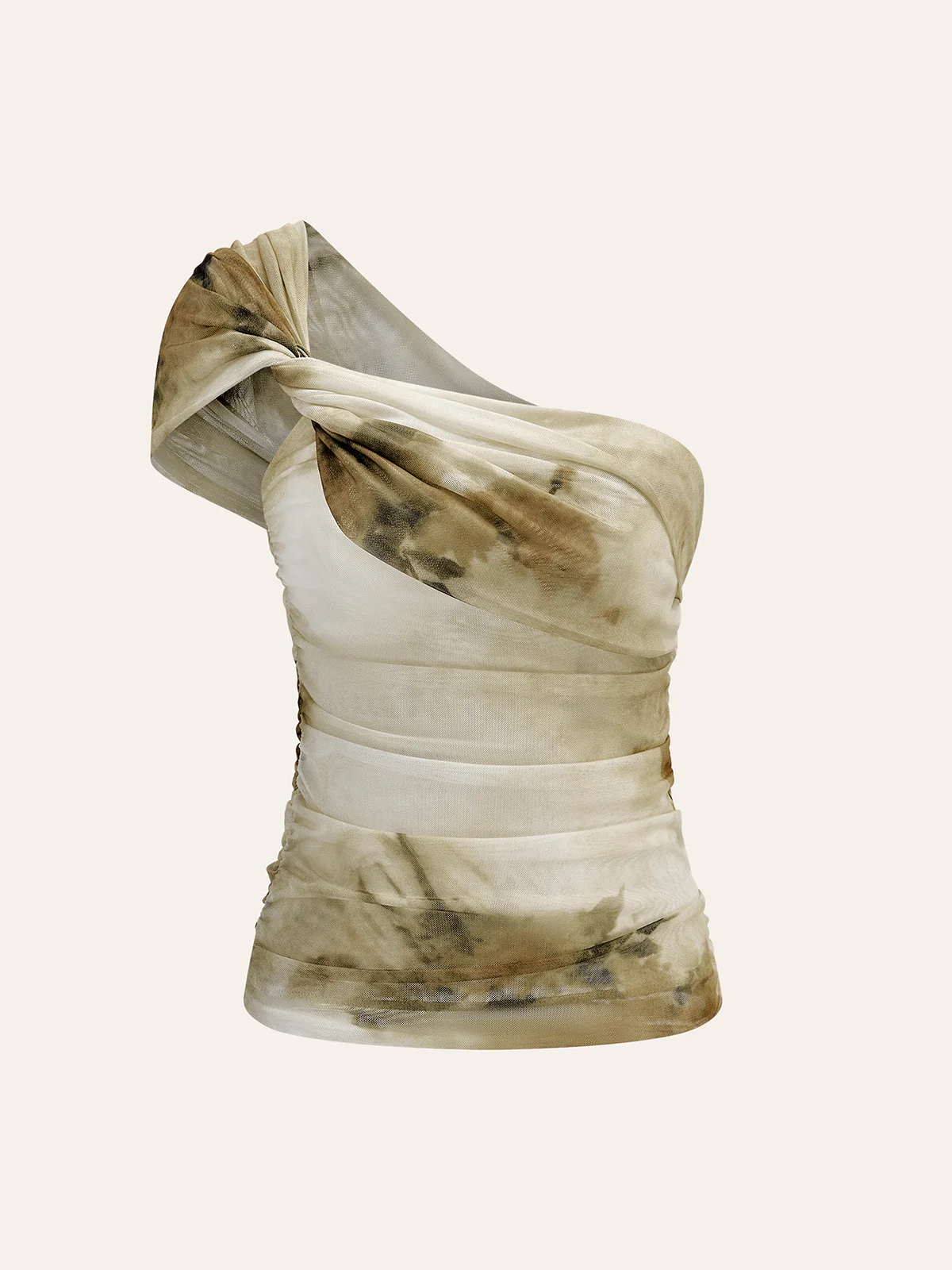 Tie-Dye One-Shoulder Top - Image 6