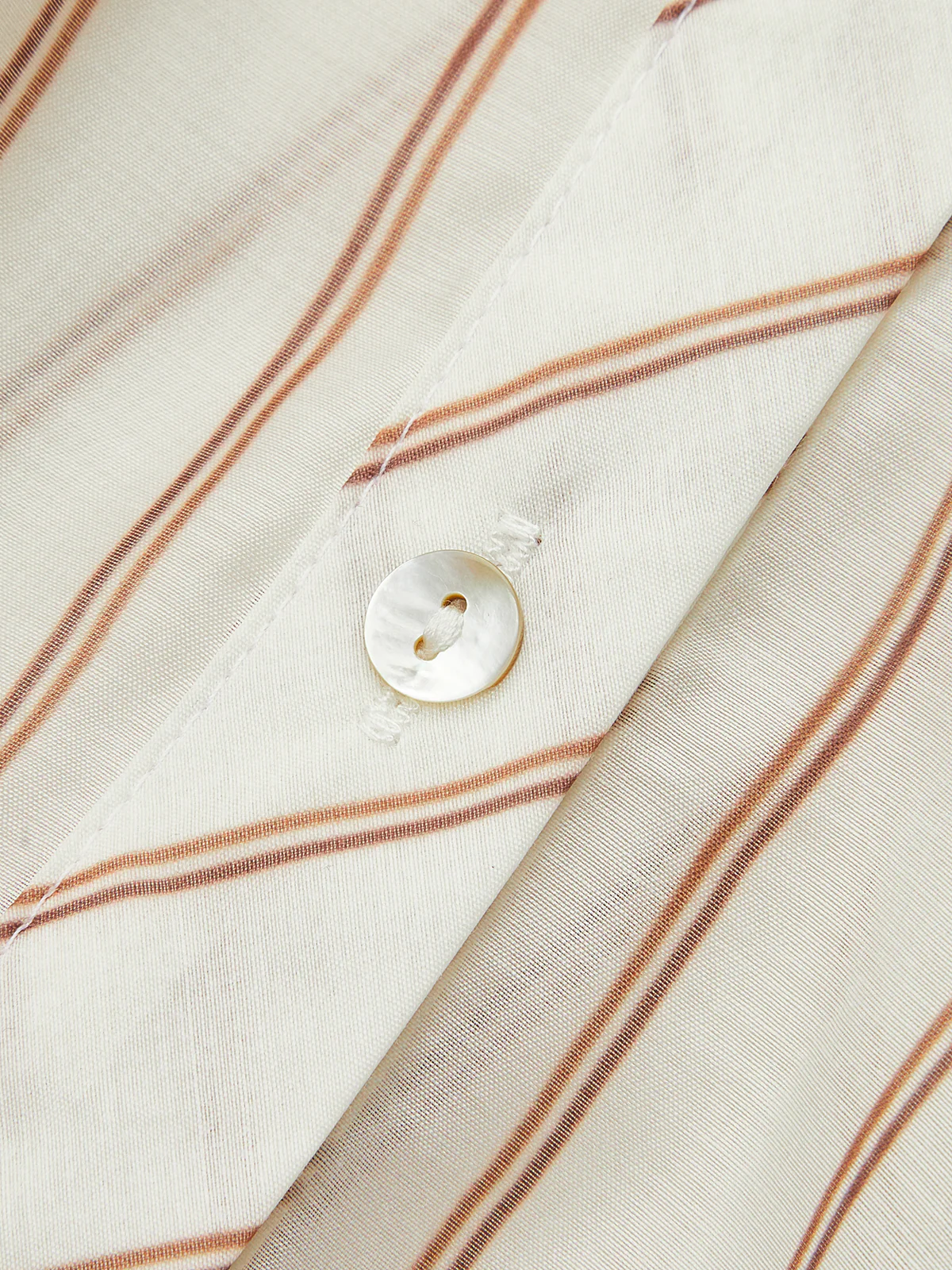 Stripe Cropped Shirt (Semi-Sheer) - Image 2