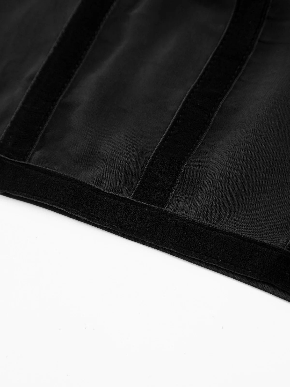 Sheer Mesh Tie-Front Crop Top – Light Support - Image 5