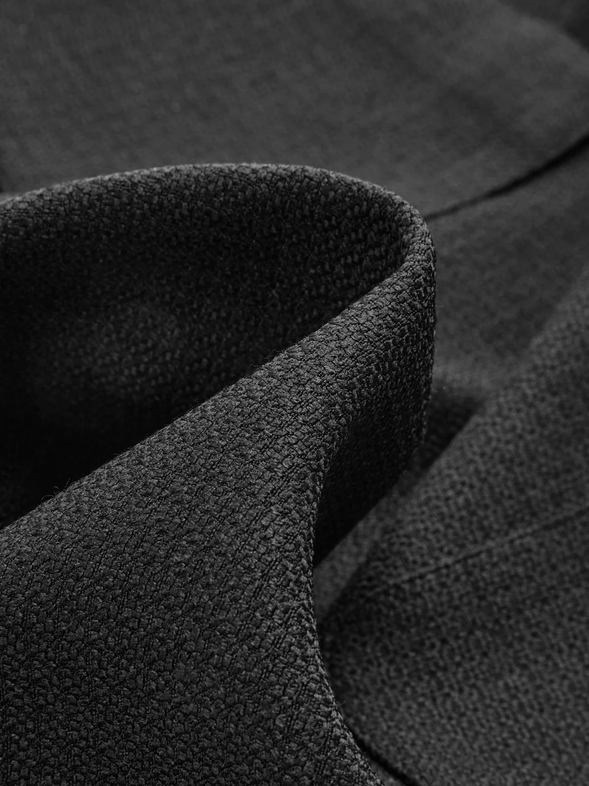 Sheer Sleeve Metal Detail Tweed Mini Dress - Image 3