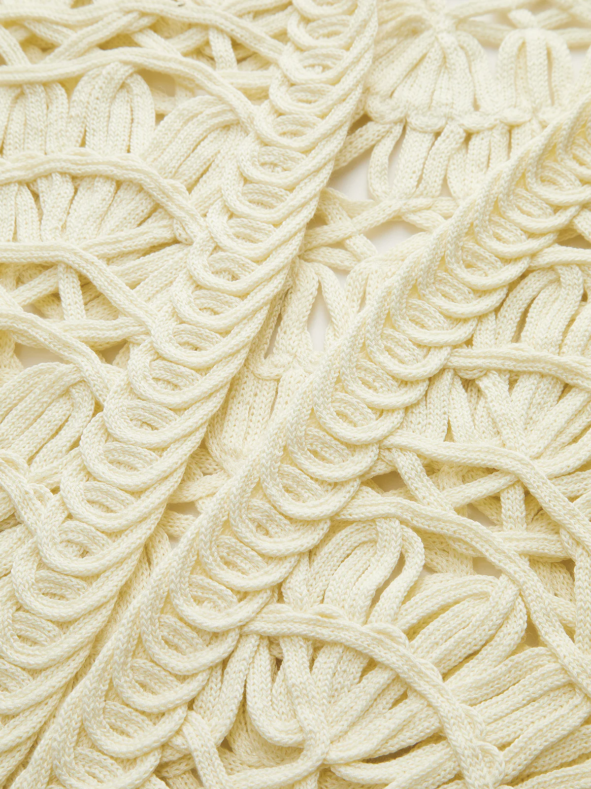 Shell Embellished Crochet Vest - Image 4