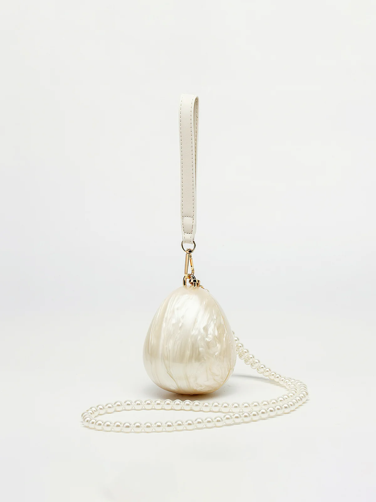 Shell-Shaped Acrylic Mini Bag