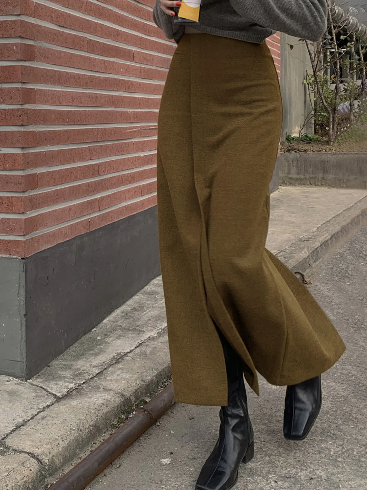 She's Effortless Slit Maxi Skirt - Image 5