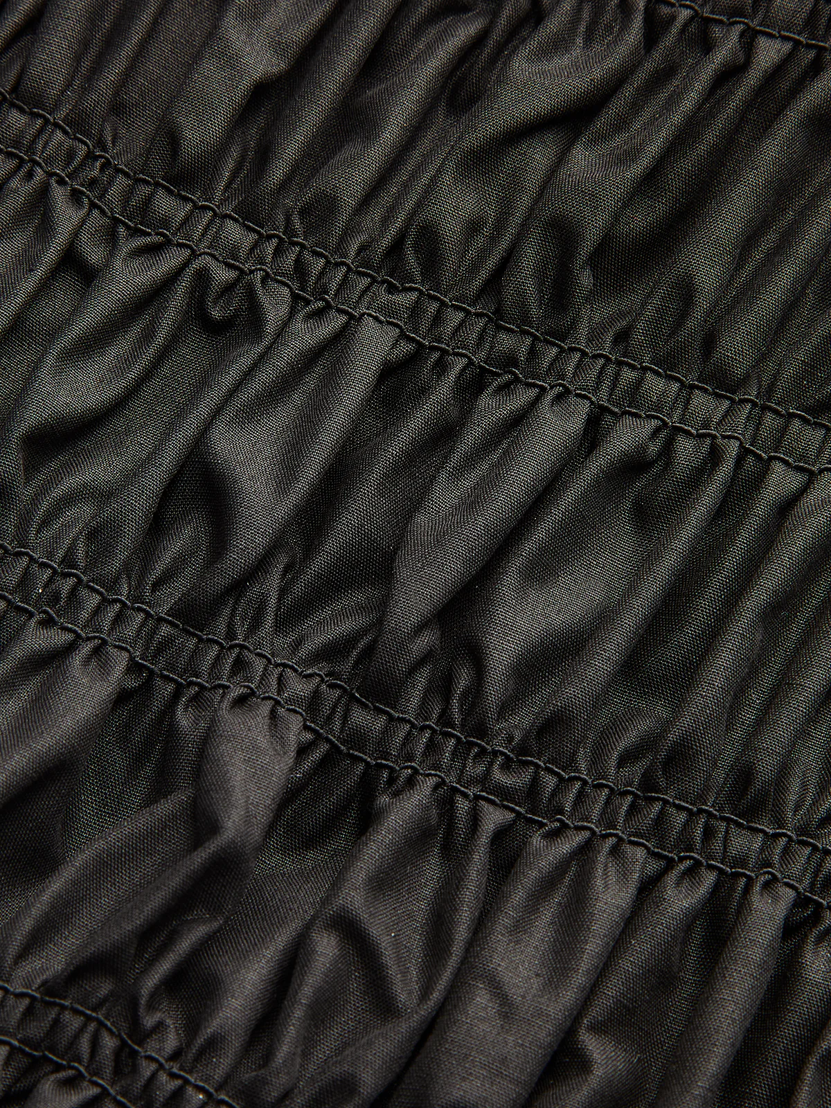 Shirred Tie-Strap Dress - Image 4