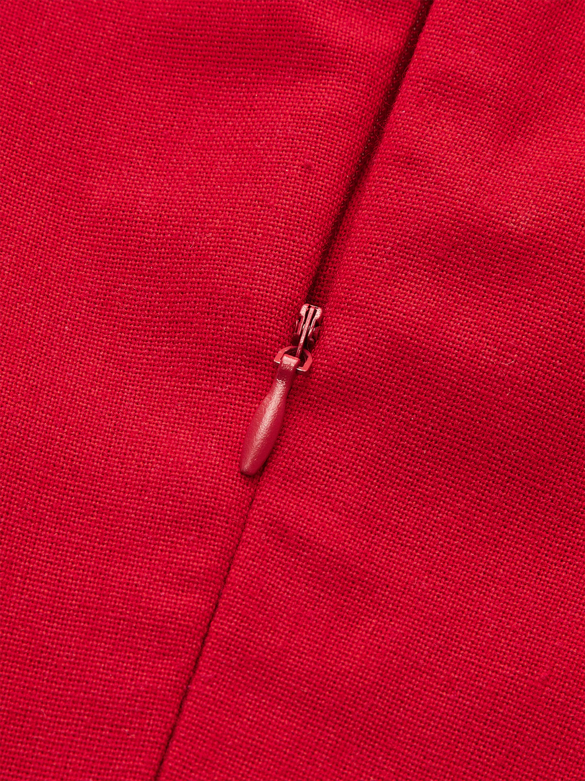 Shirt-Collar Pleated Dress with Belt - Image 4