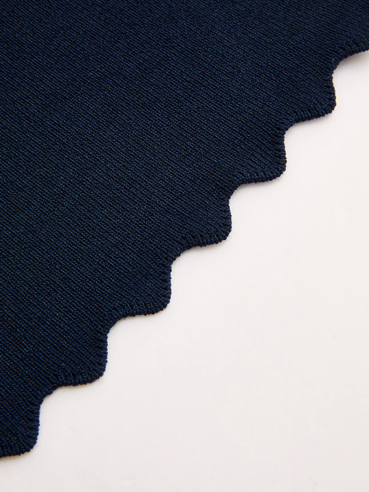 Short Sleeve Collared Buckle Rib Knit Top - Image 5