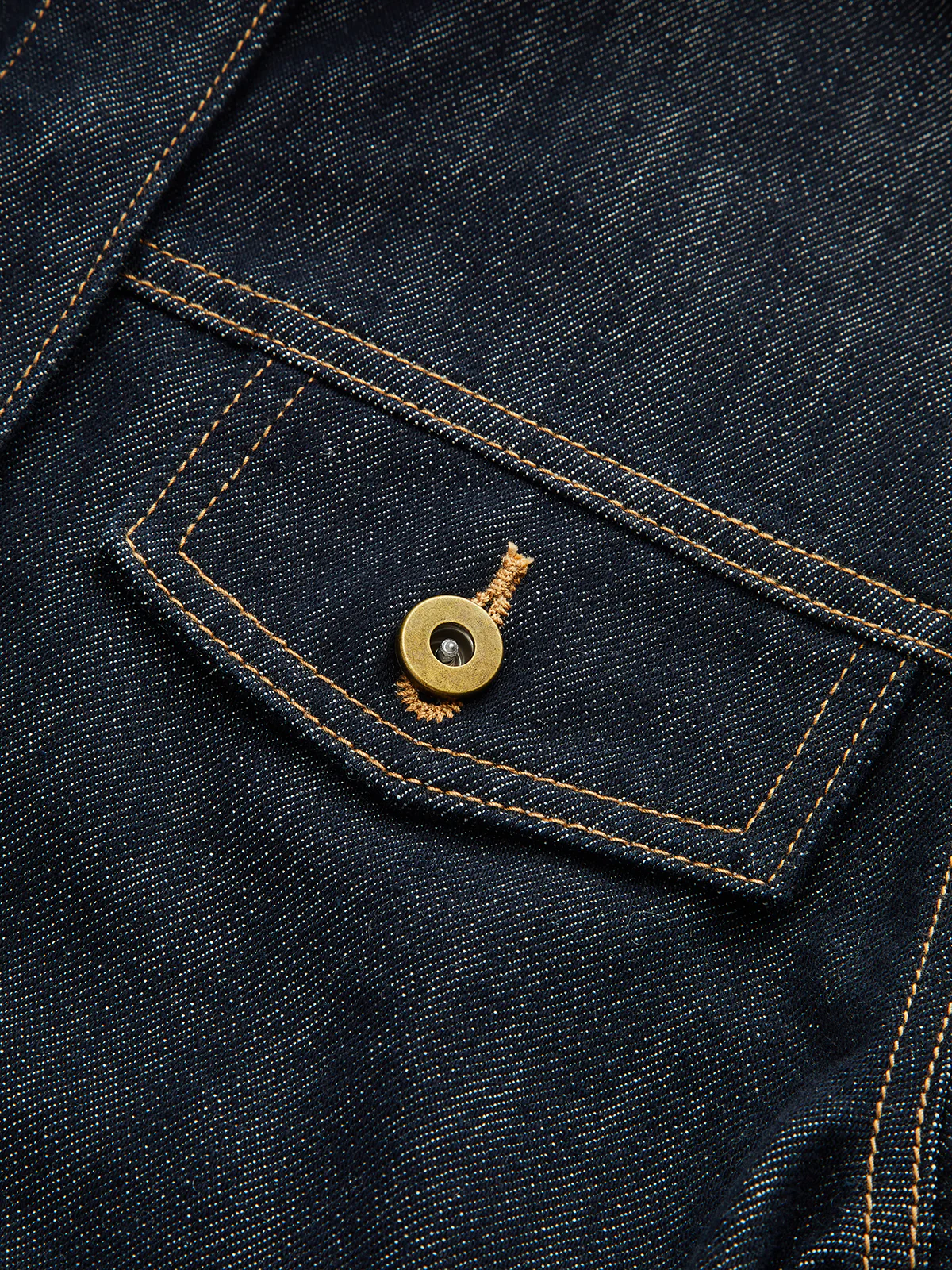 Short Sleeve Cropped Denim Top - Image 3