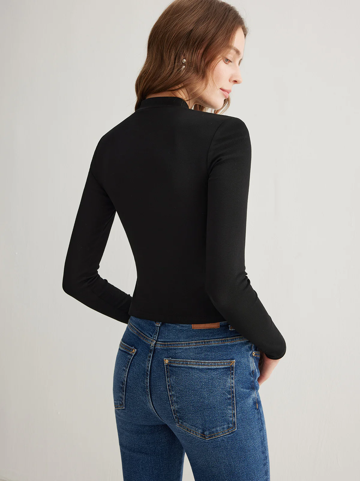 Side Split Jersey Top - Image 6