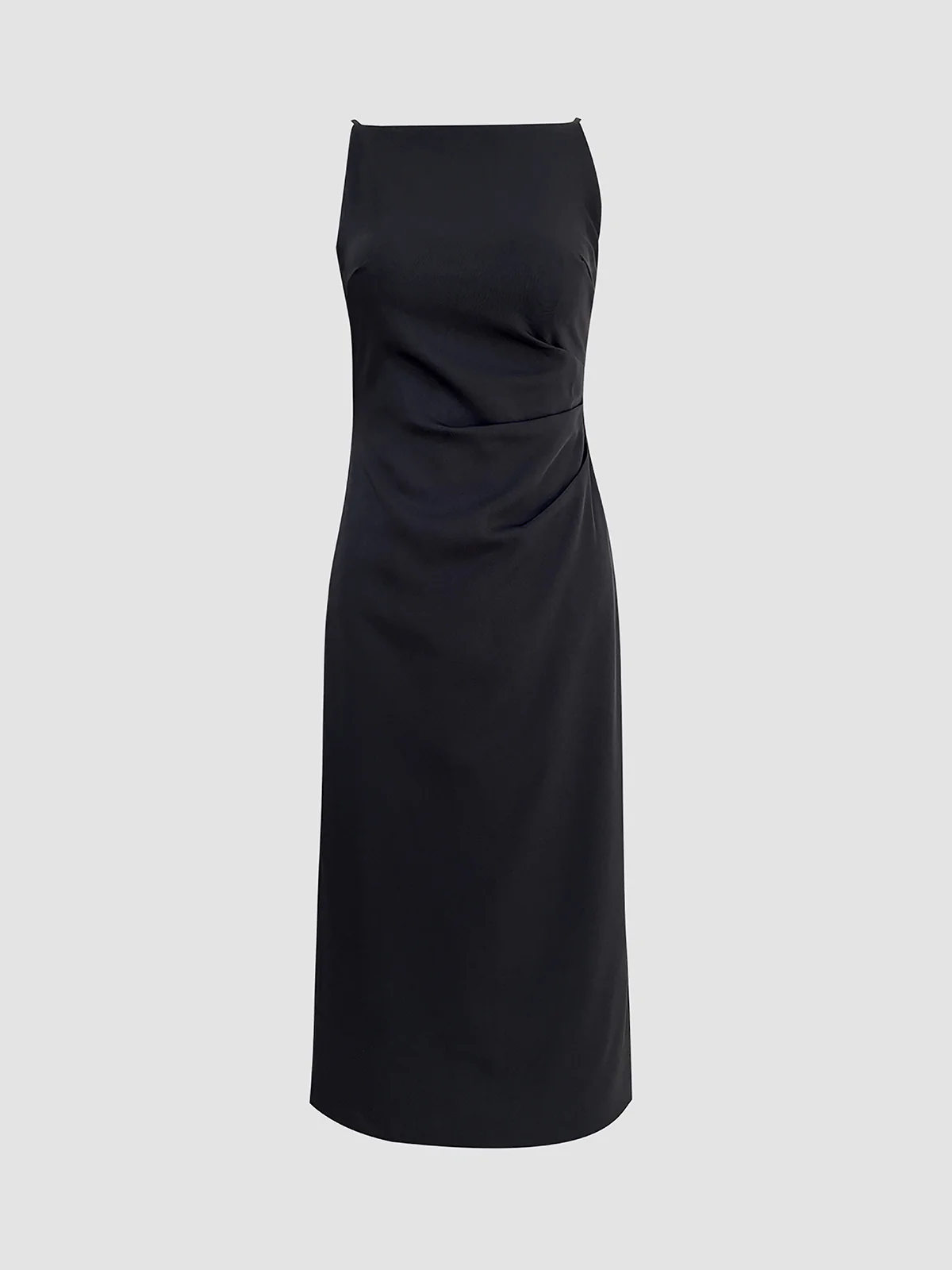 Silent Sea Boat Neck Midi Dress - Image 7