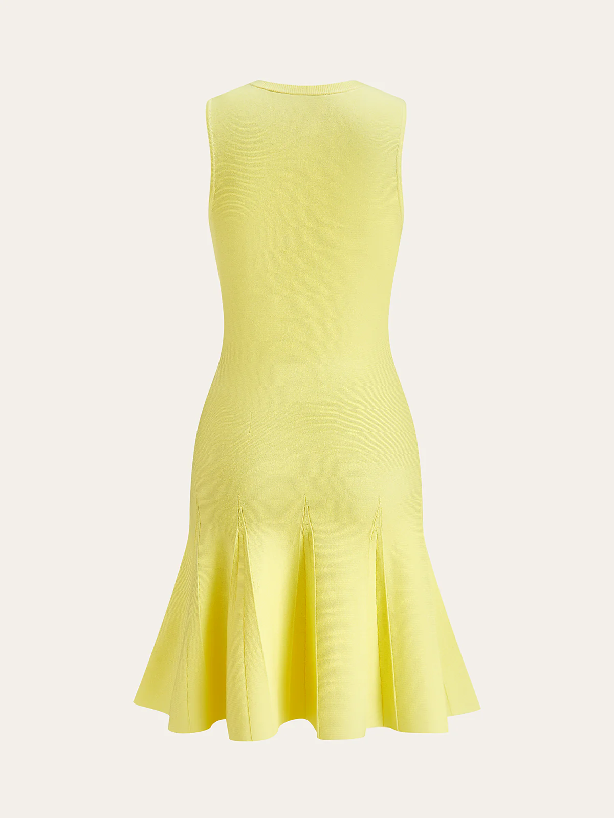 Sleeveless Knit Dress With Pocket Detail - Image 3