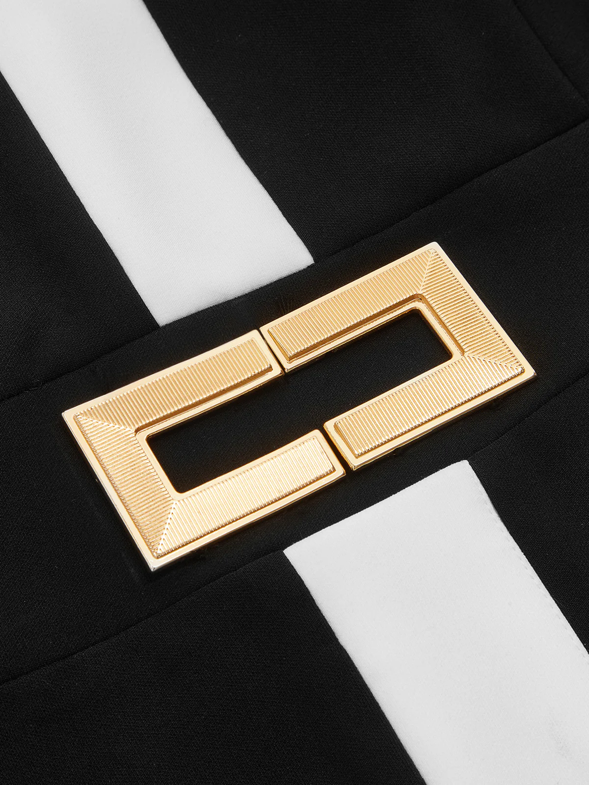 Sleeveless Metal Detail Bodycon Midi Dress - Image 4