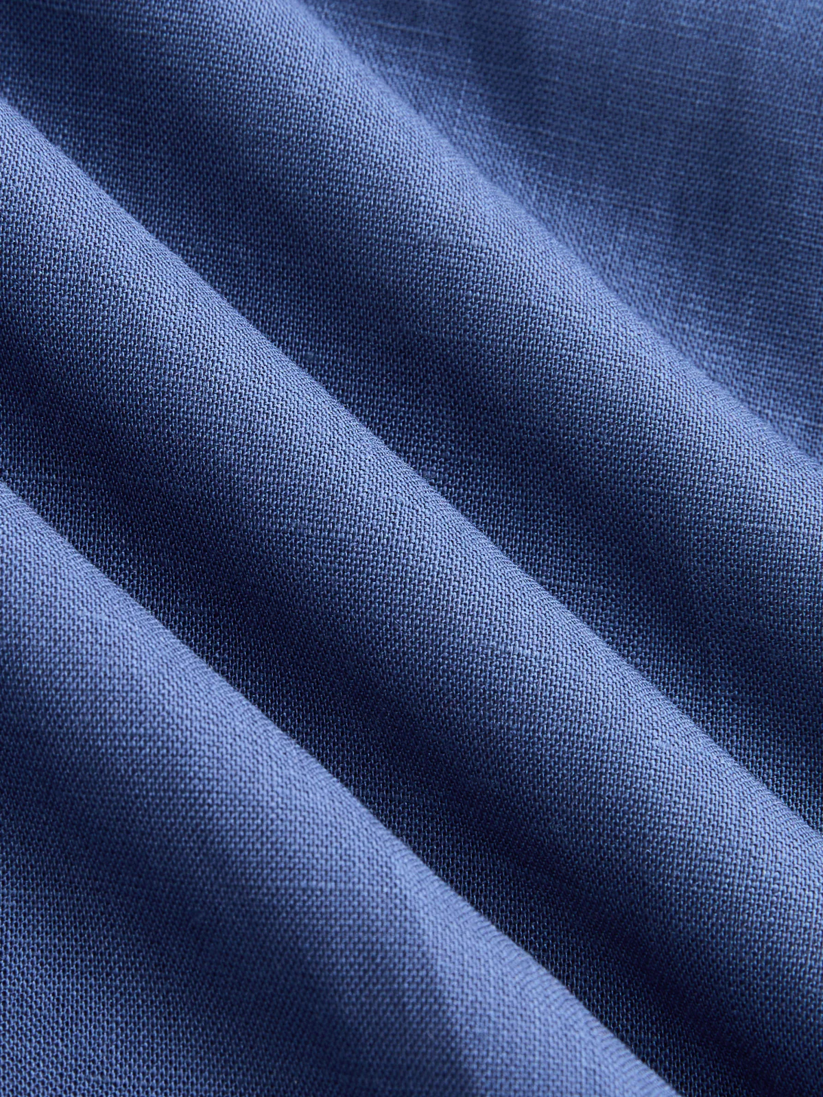 Sleeveless Metal Detail Linen Blend Midi Dress - Image 3