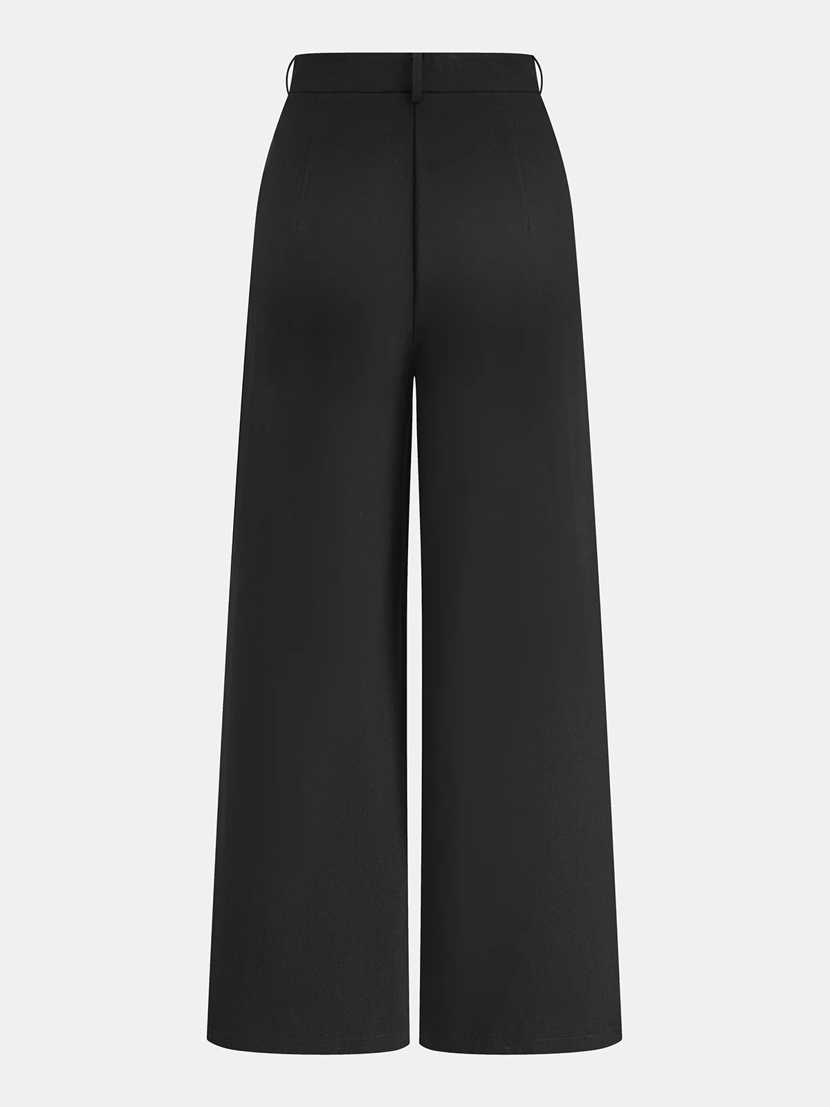 Sleeveless Ruched Top & Pleated Pants Set - Image 5