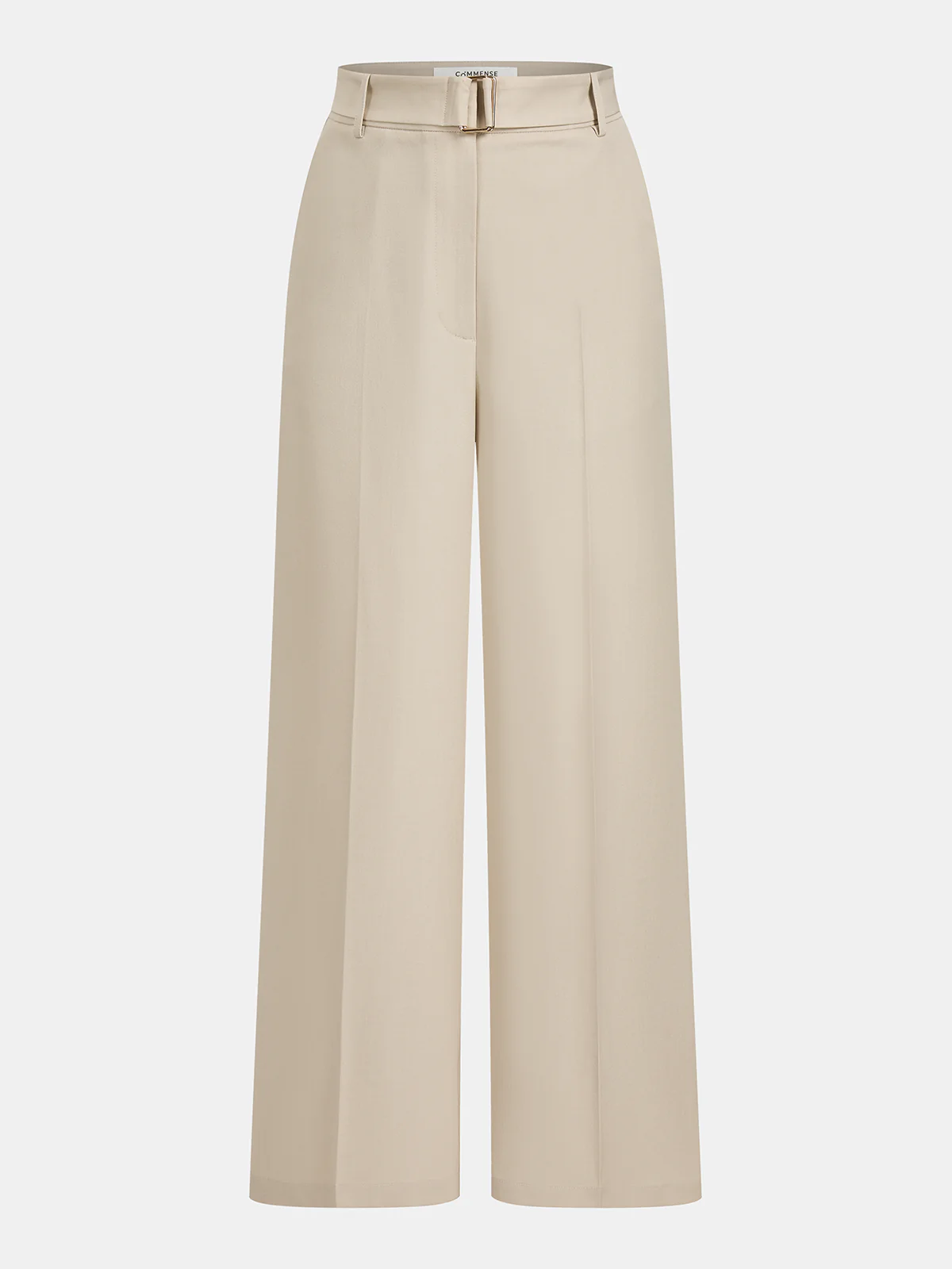 Sleeveless Ruched Top & Wide-Leg Pants Set - Image 6