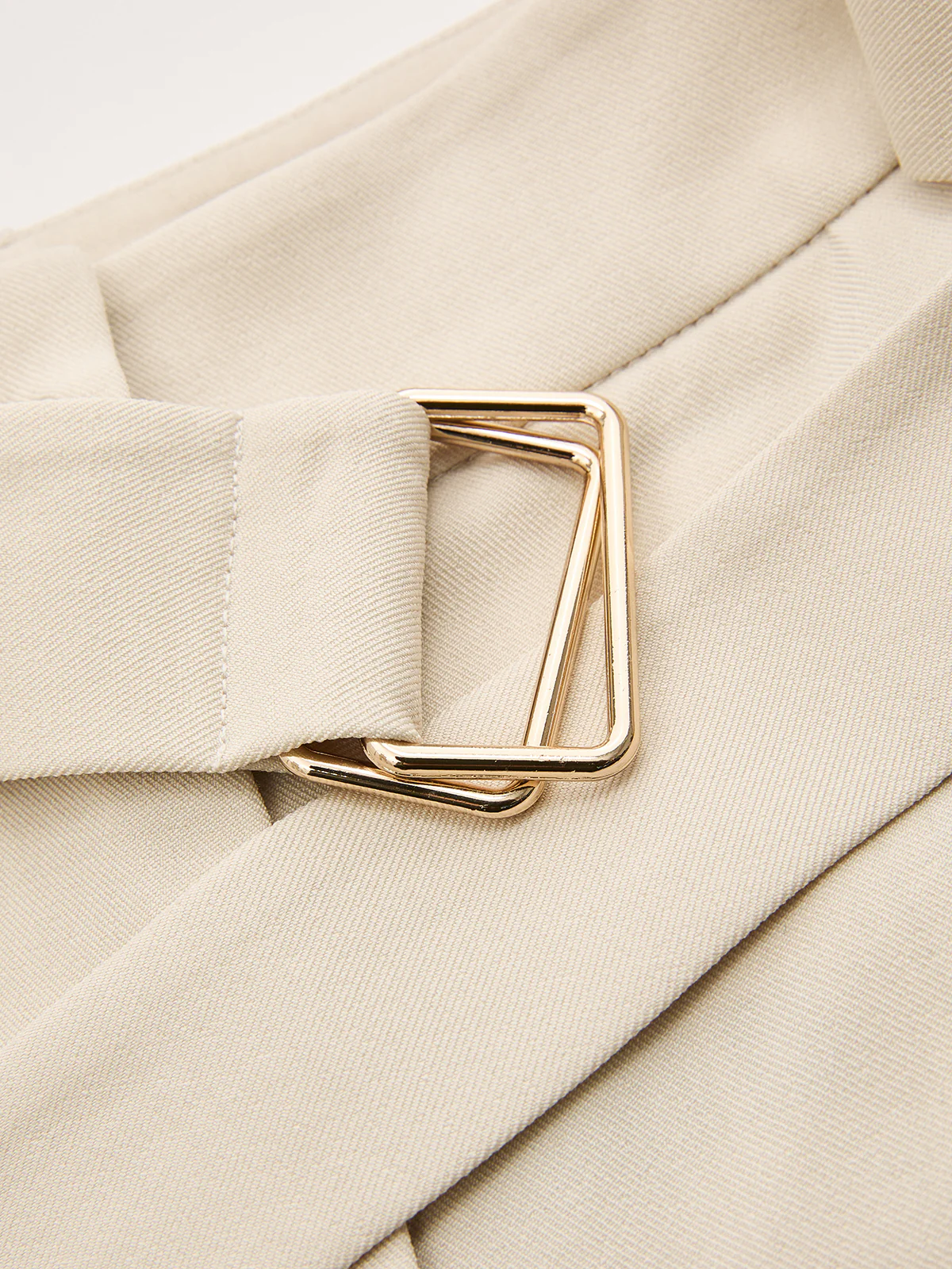 Sleeveless Ruched Top & Wide-Leg Pants Set - Image 8