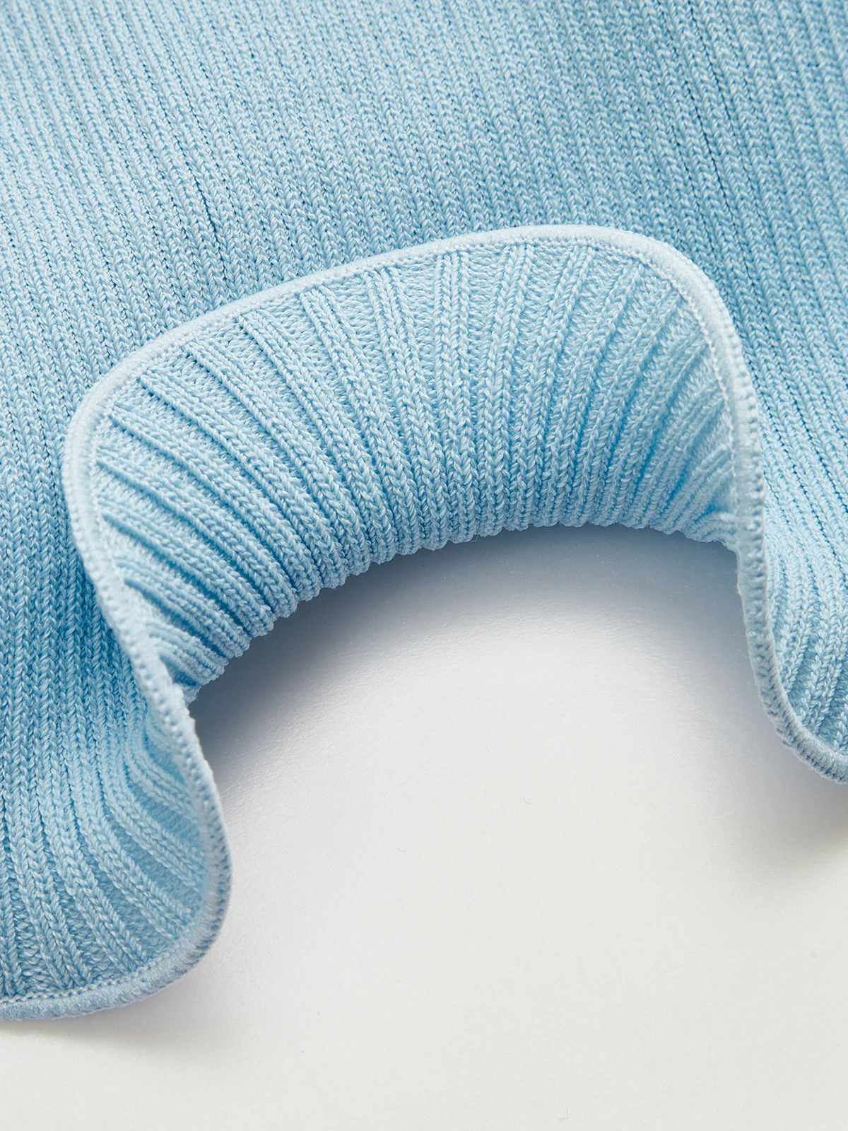 Sleeveless Ruffled Ribbed Knit Top - Image 4